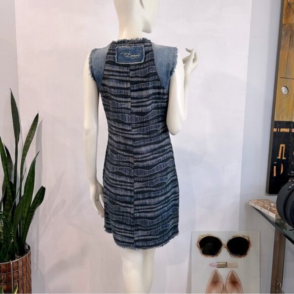 Desigual Cherize Stylized Denim Mini Dress - Picture 8 of 15